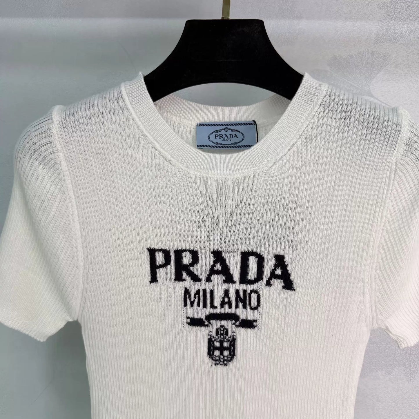 26ss Crew Neck Knit T-Shirt