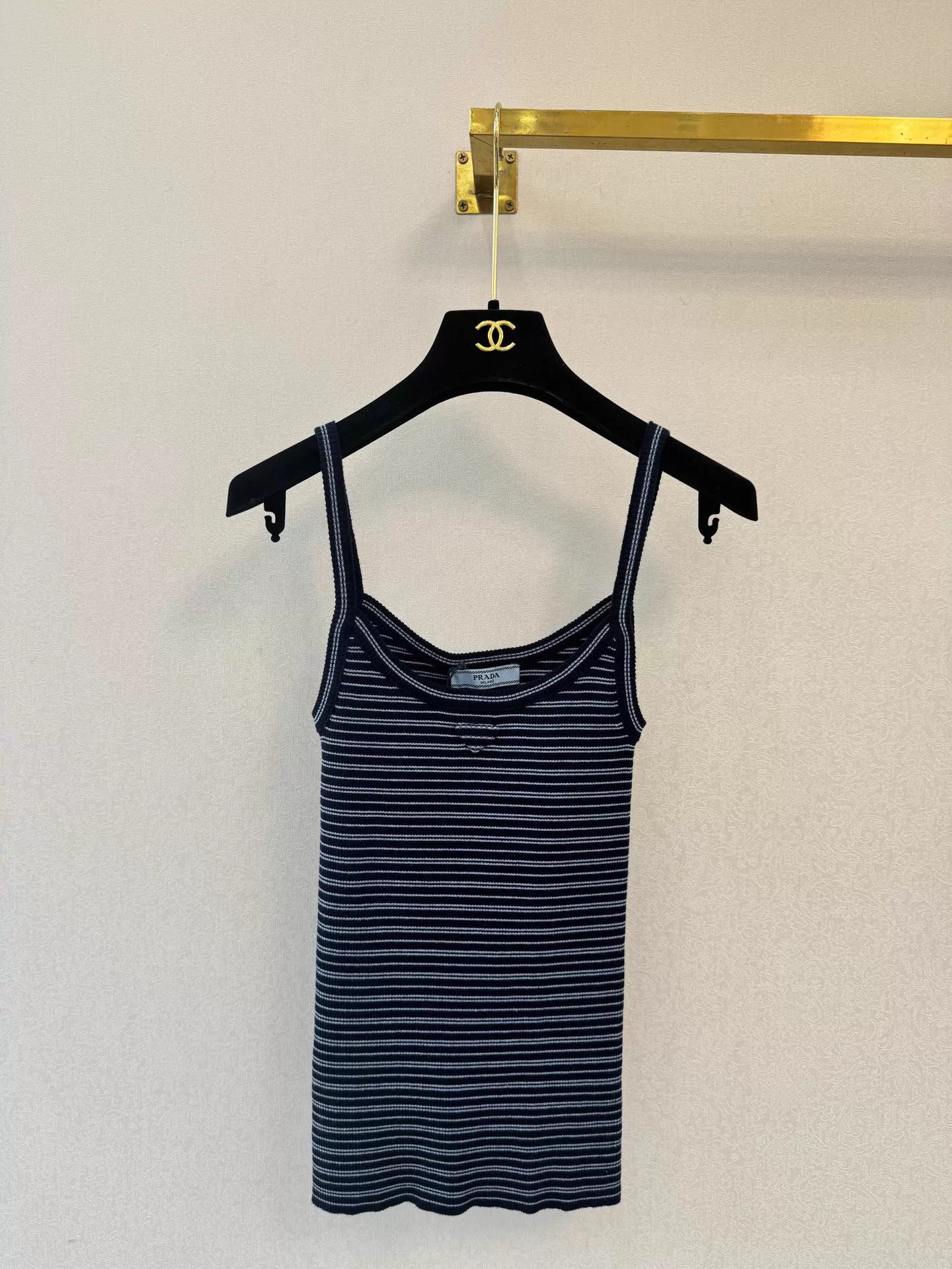 26ss Striped Knit Vest