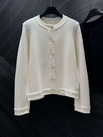 New wool cardigan
