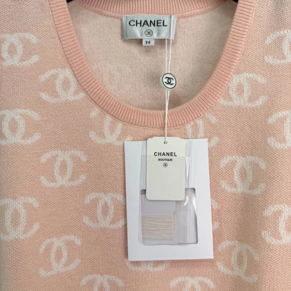 Double C Knit Vest