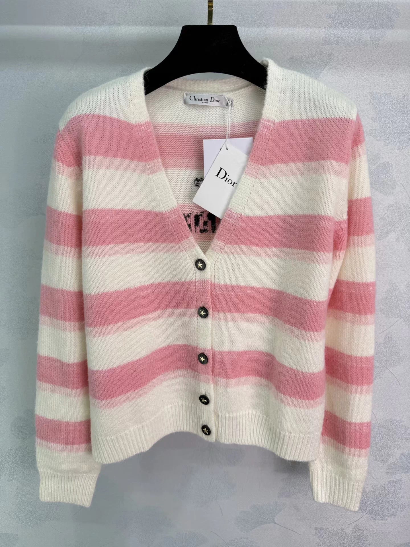 Striped Knit Cardigan