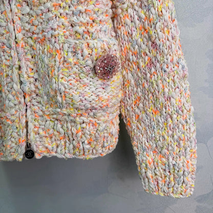 Chunky knit crochet sweater