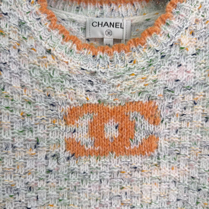 Embroidered Knit Vest