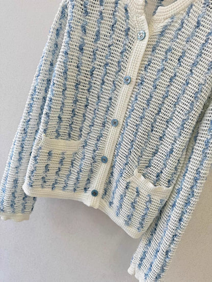Tweed Knit Cardigan
