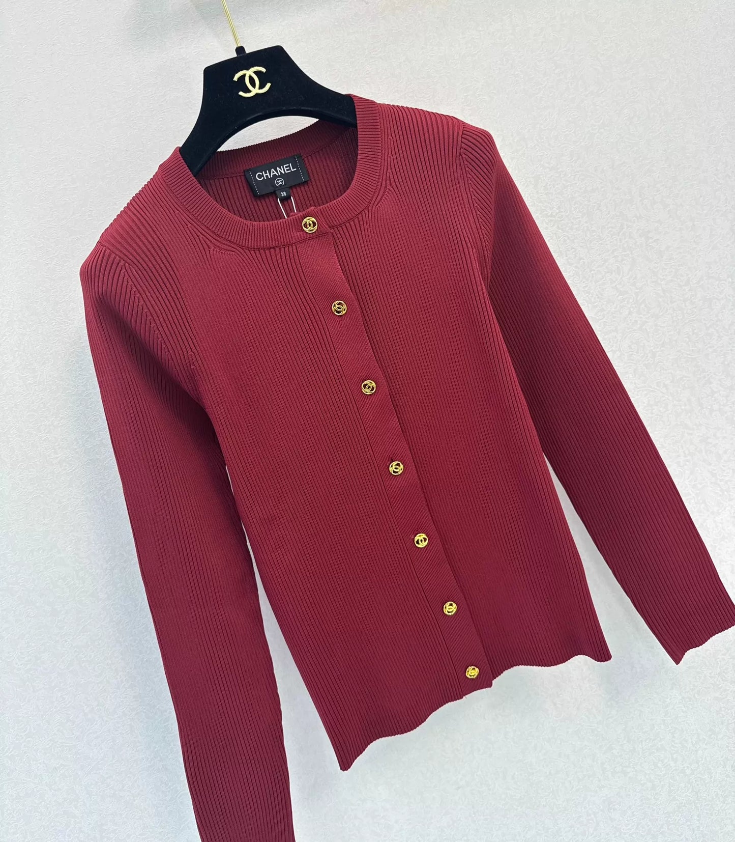 26ss Gold Button Cardigan