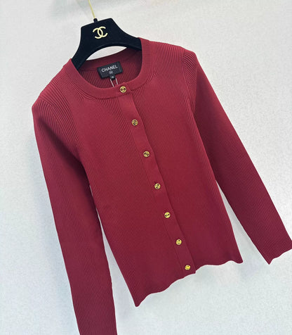 26ss Gold Button Cardigan