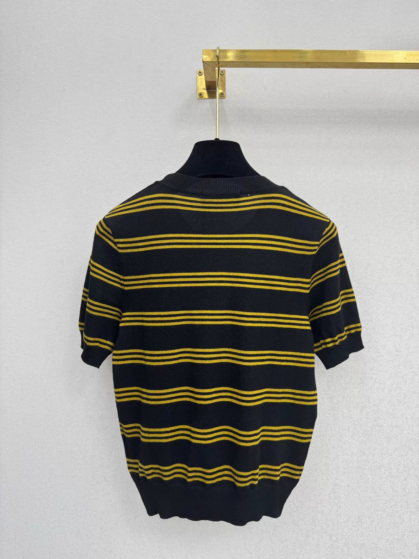 Knit Short-Sleeve Top