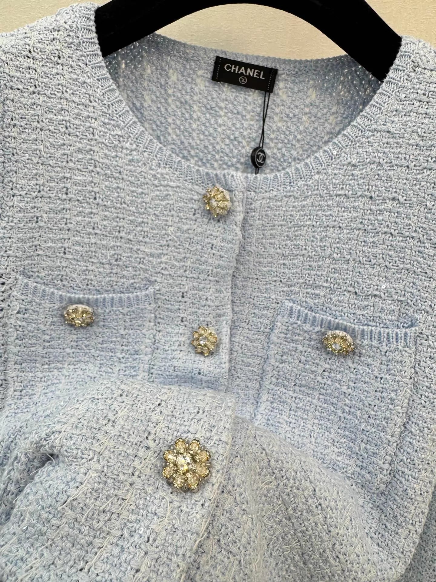 Double-breasted cardigan