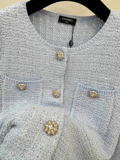 Double-breasted cardigan