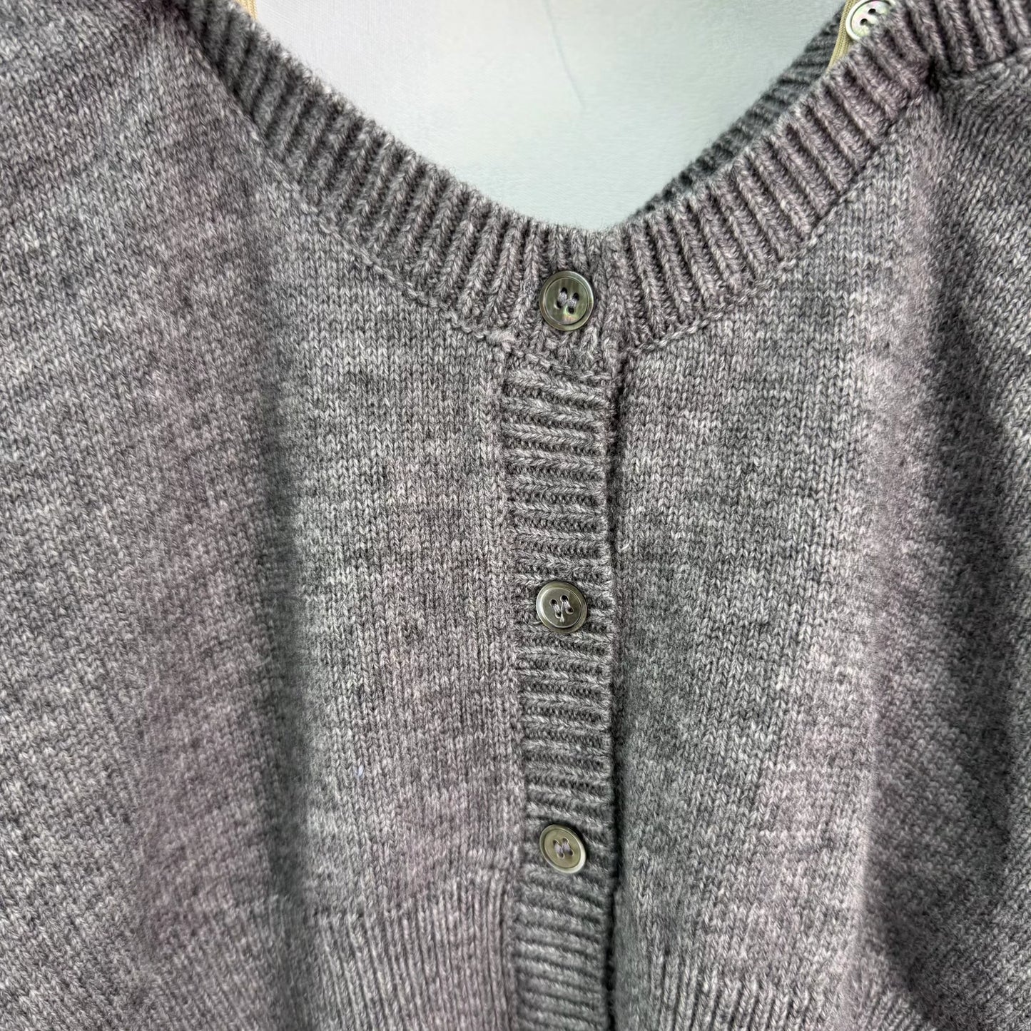 Wool Knit Cardigan