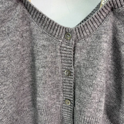 Wool Knit Cardigan