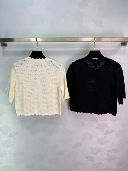 Openwork Lace T-Shirt