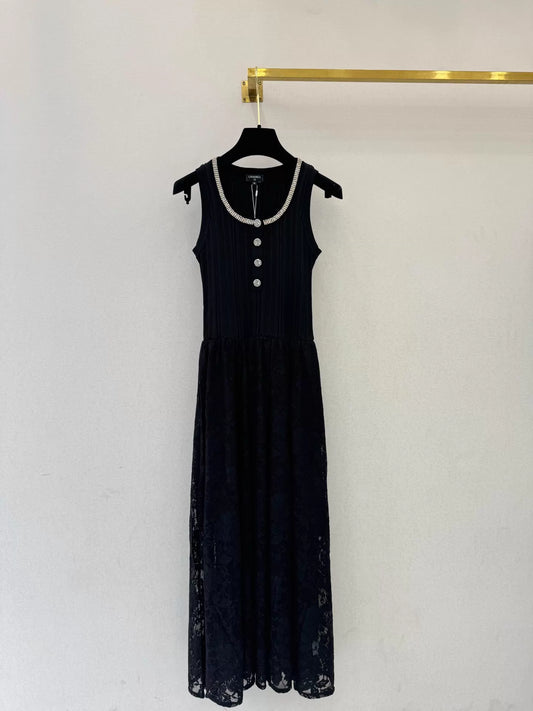 26ss Patchwork Dress