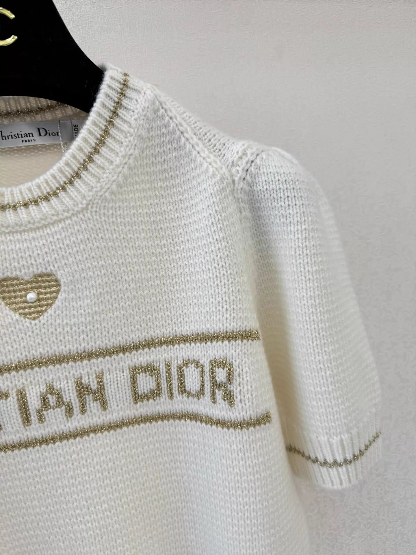 26ss Short-sleeved knit sweater
