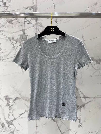 26ss Ruffled T-shirt