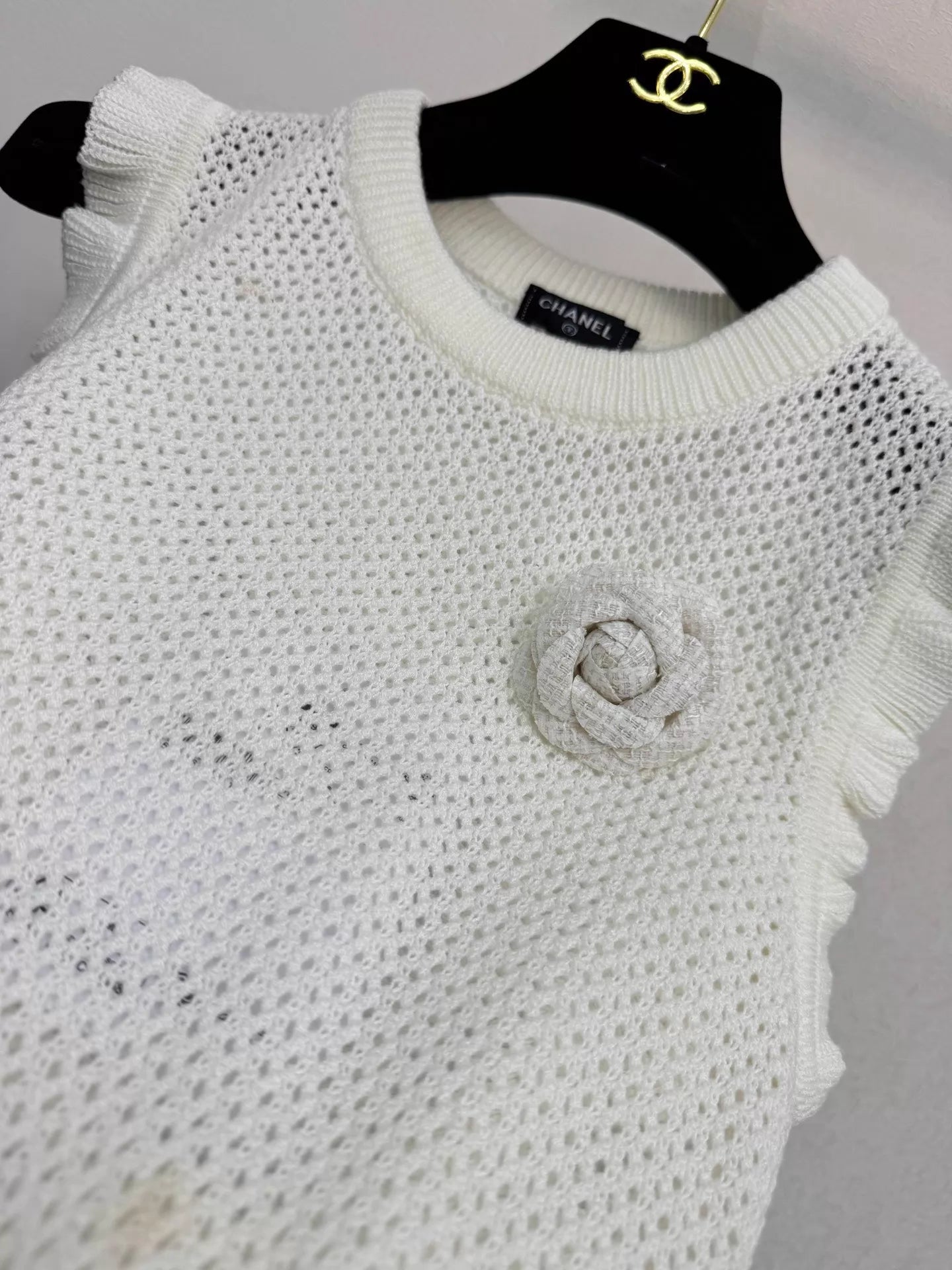 Knitted Vest + Skirt Set