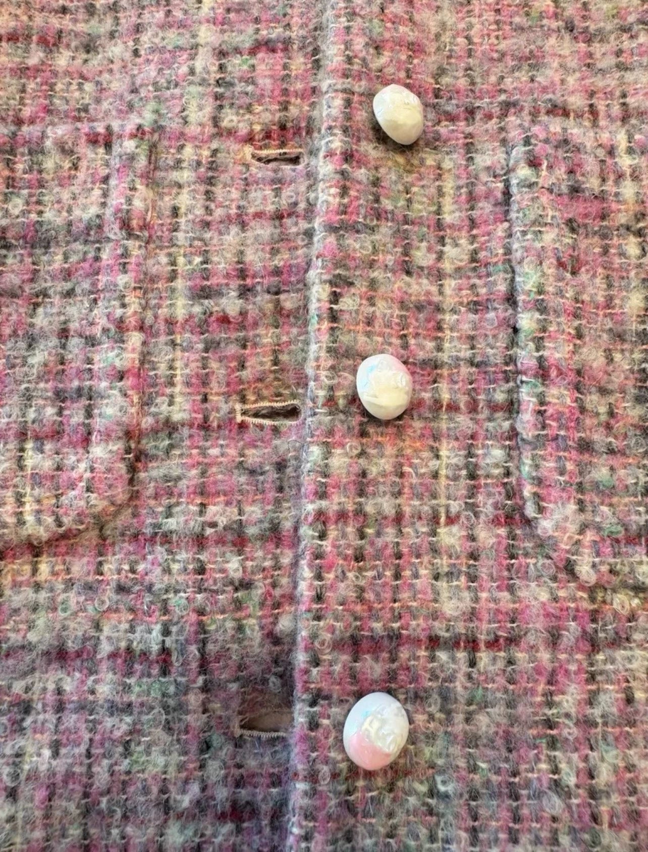Tweed Long Coat