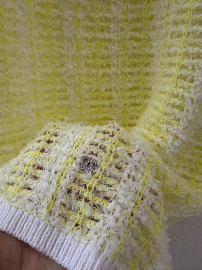 26ss Knitted Short Sleeve / Dress