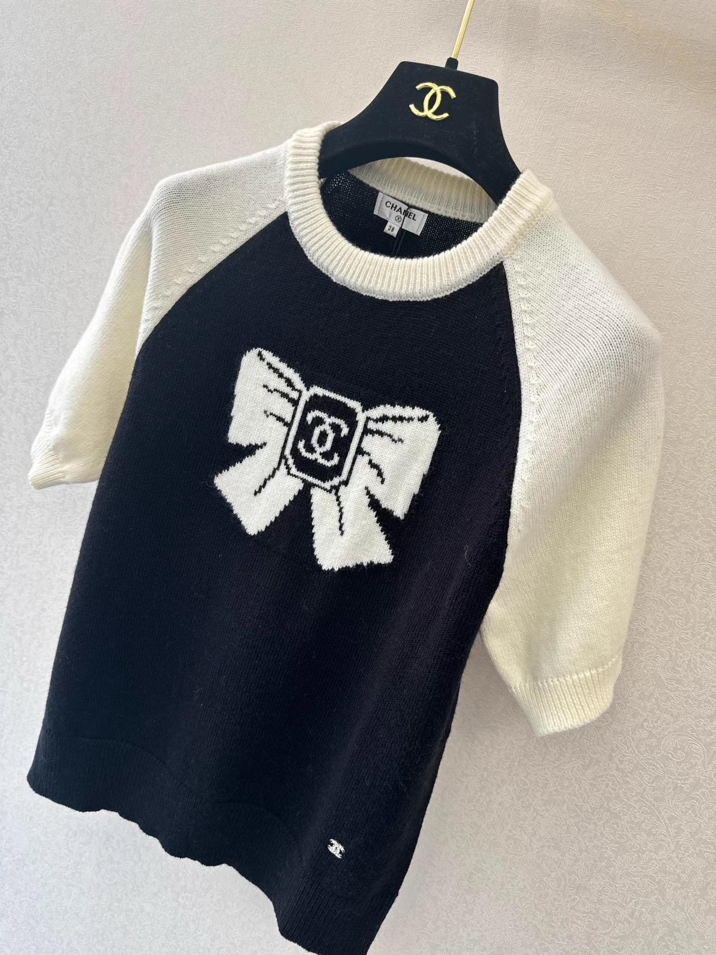 Bow Knit T-shirt