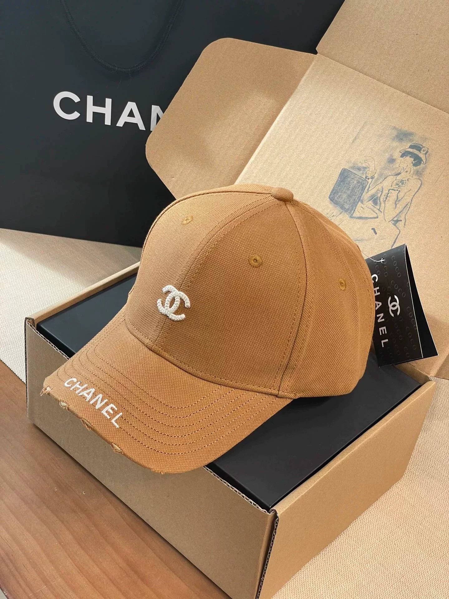 26ss Embroidered logo baseball cap