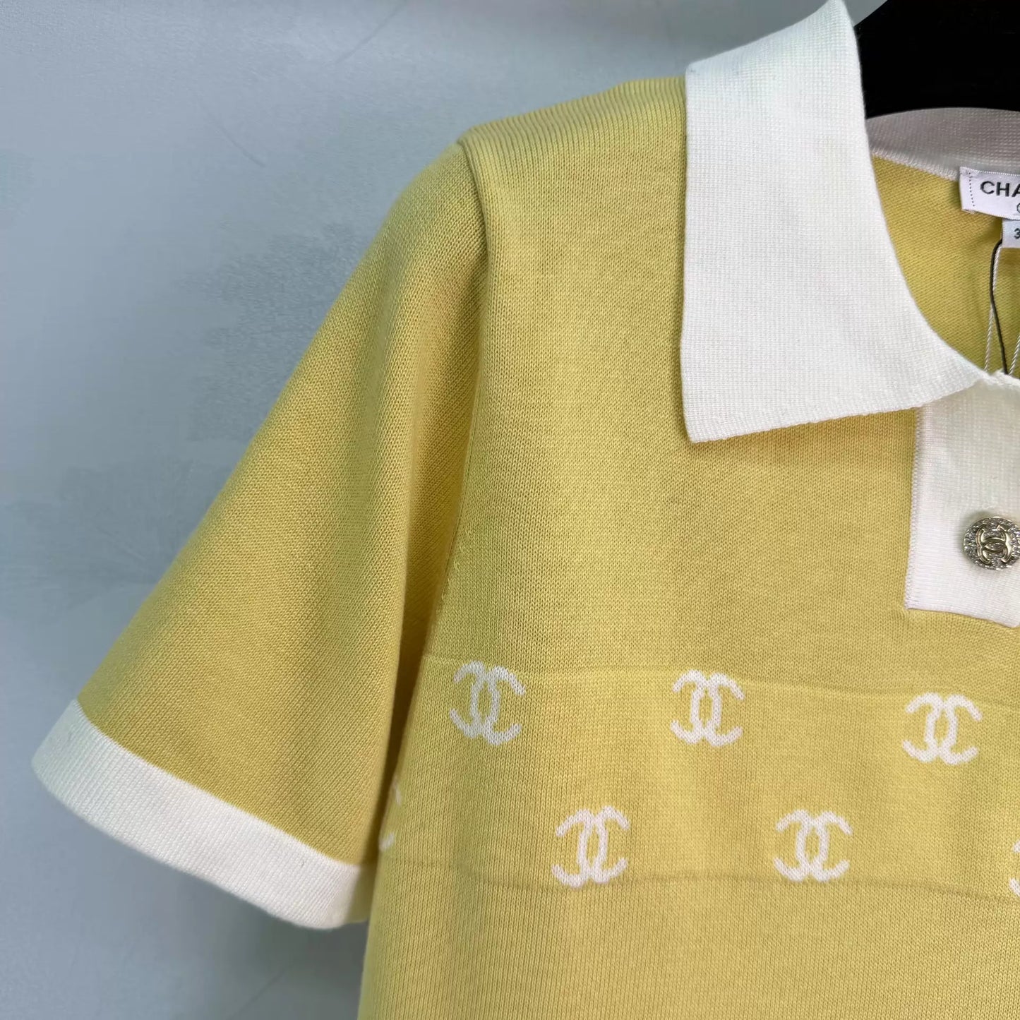 26ss Collared Knit T-Shirt