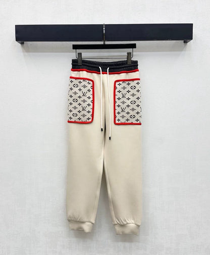 Louis Vuitton / '26 New Collection: Hooded Jacquard Jacket & Trousers Set