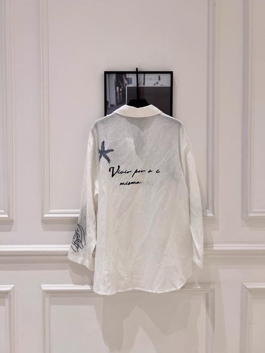 26ss Embroidered Shirt