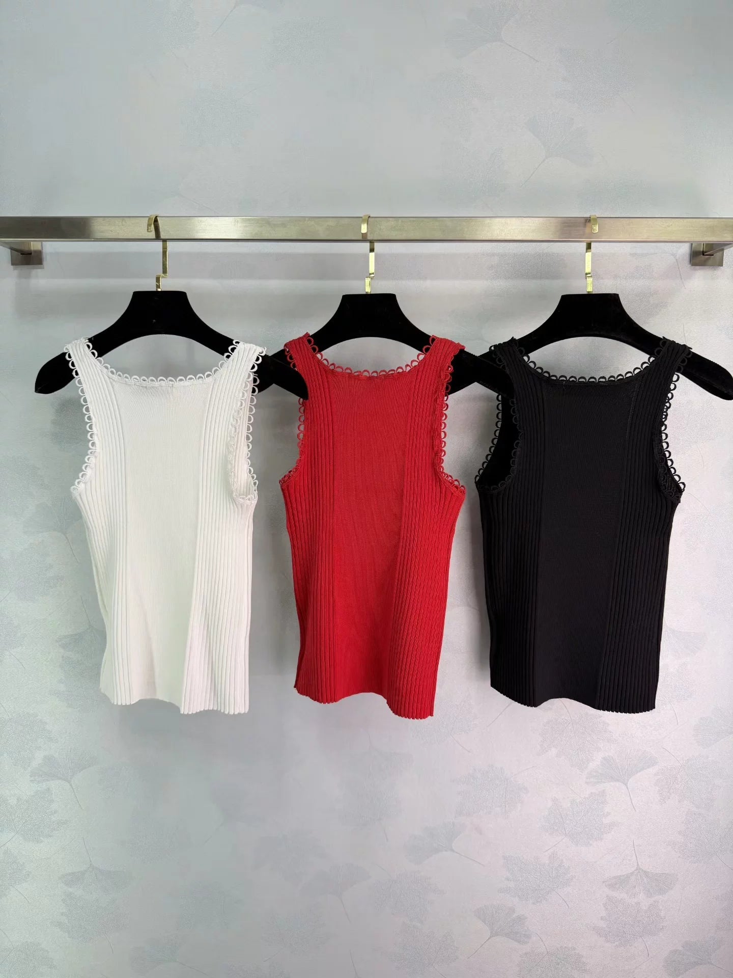 Ribbed Knit Vest