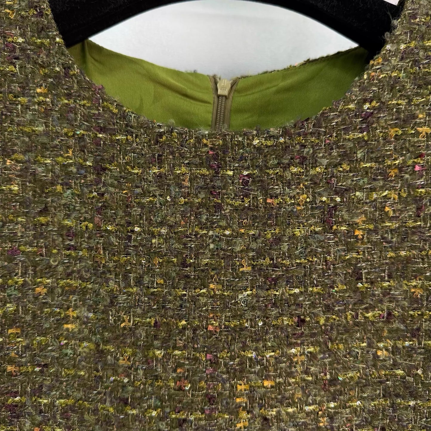 Tweed Vest Dress