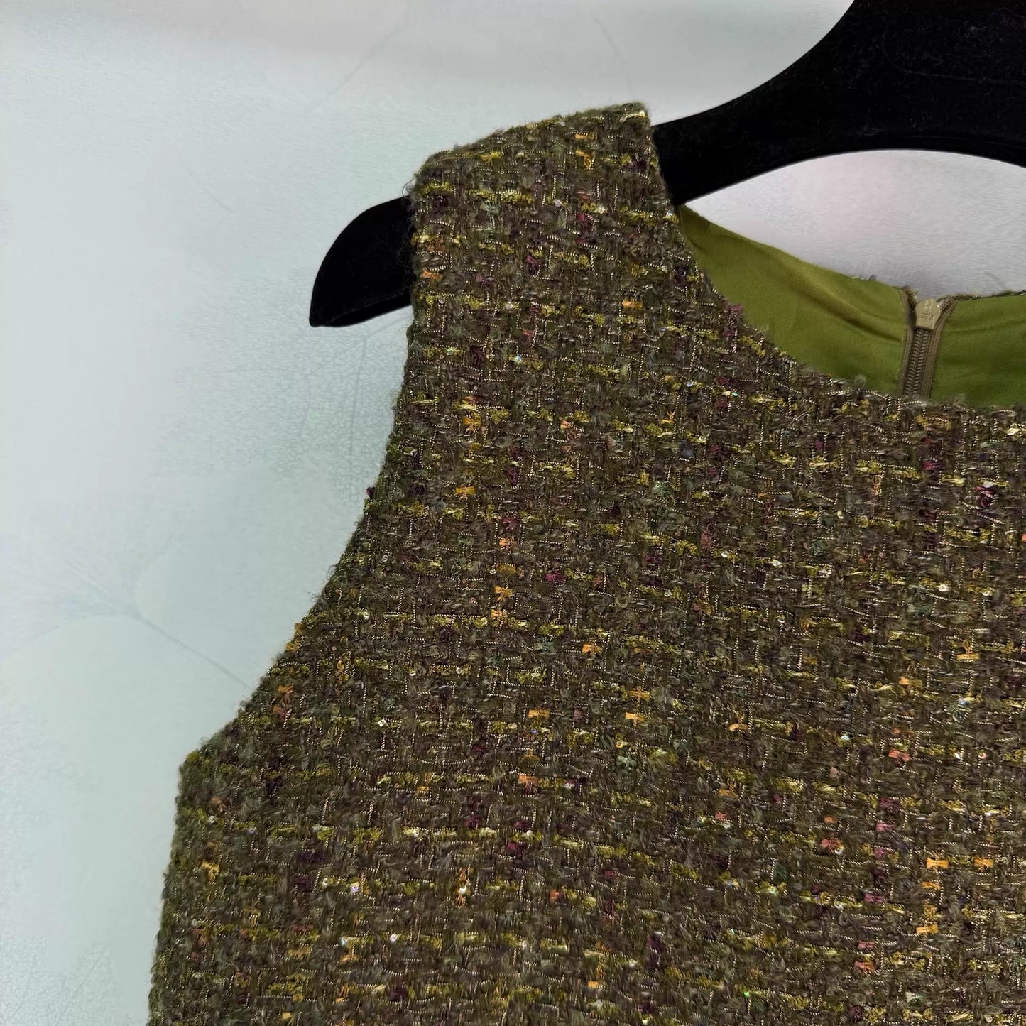 Tweed Vest Dress