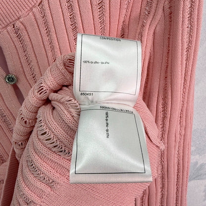 26ss Ribbed Knit Cardigan