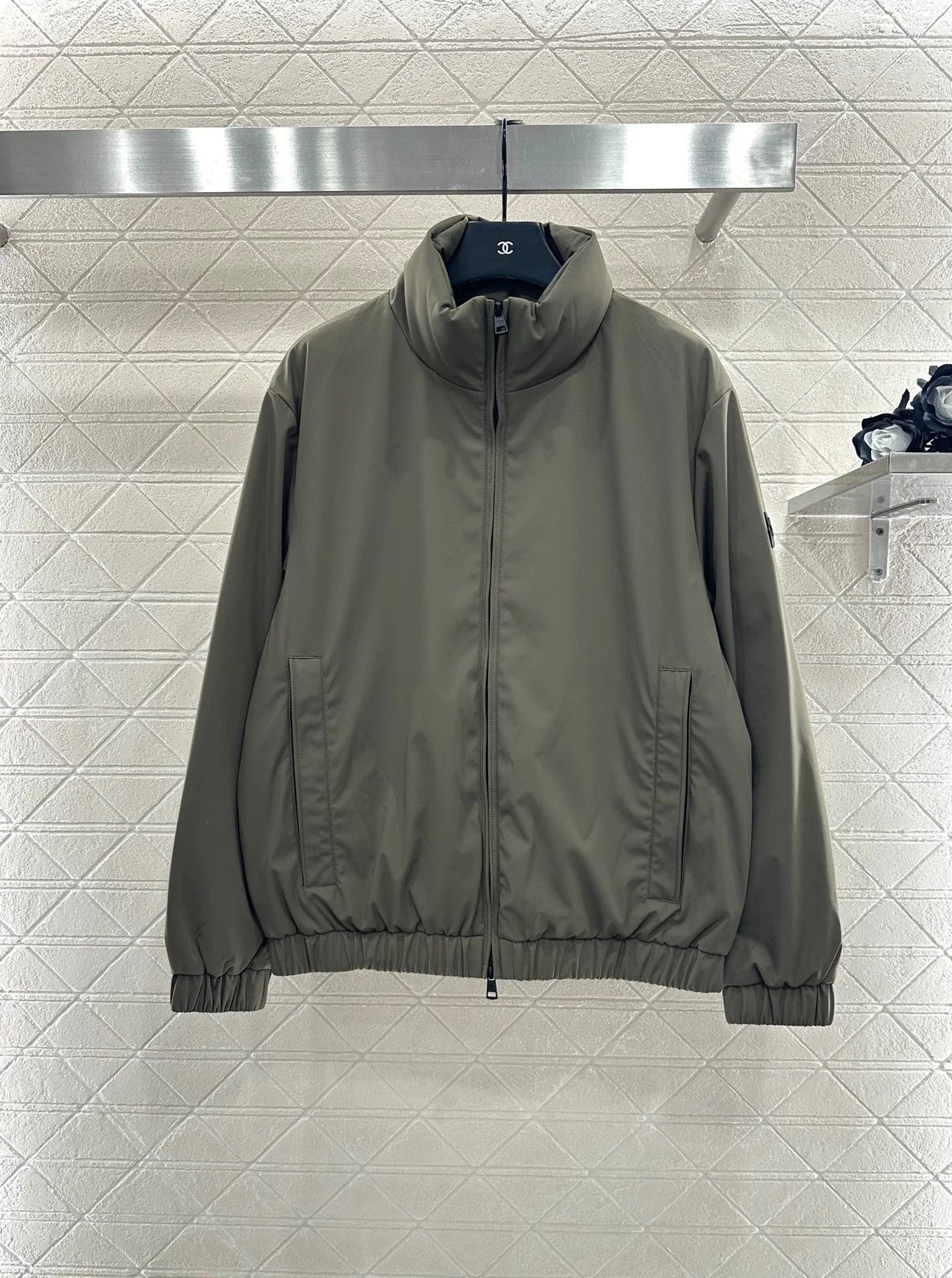 Standing collar cotton jacket