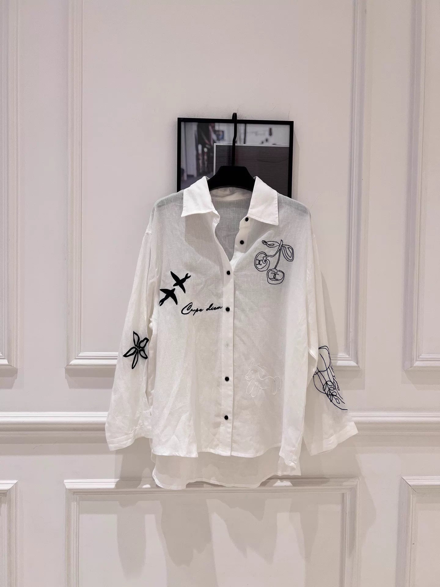 26ss Embroidered Shirt