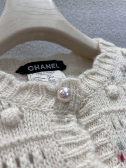 Hand-crocheted cardigan