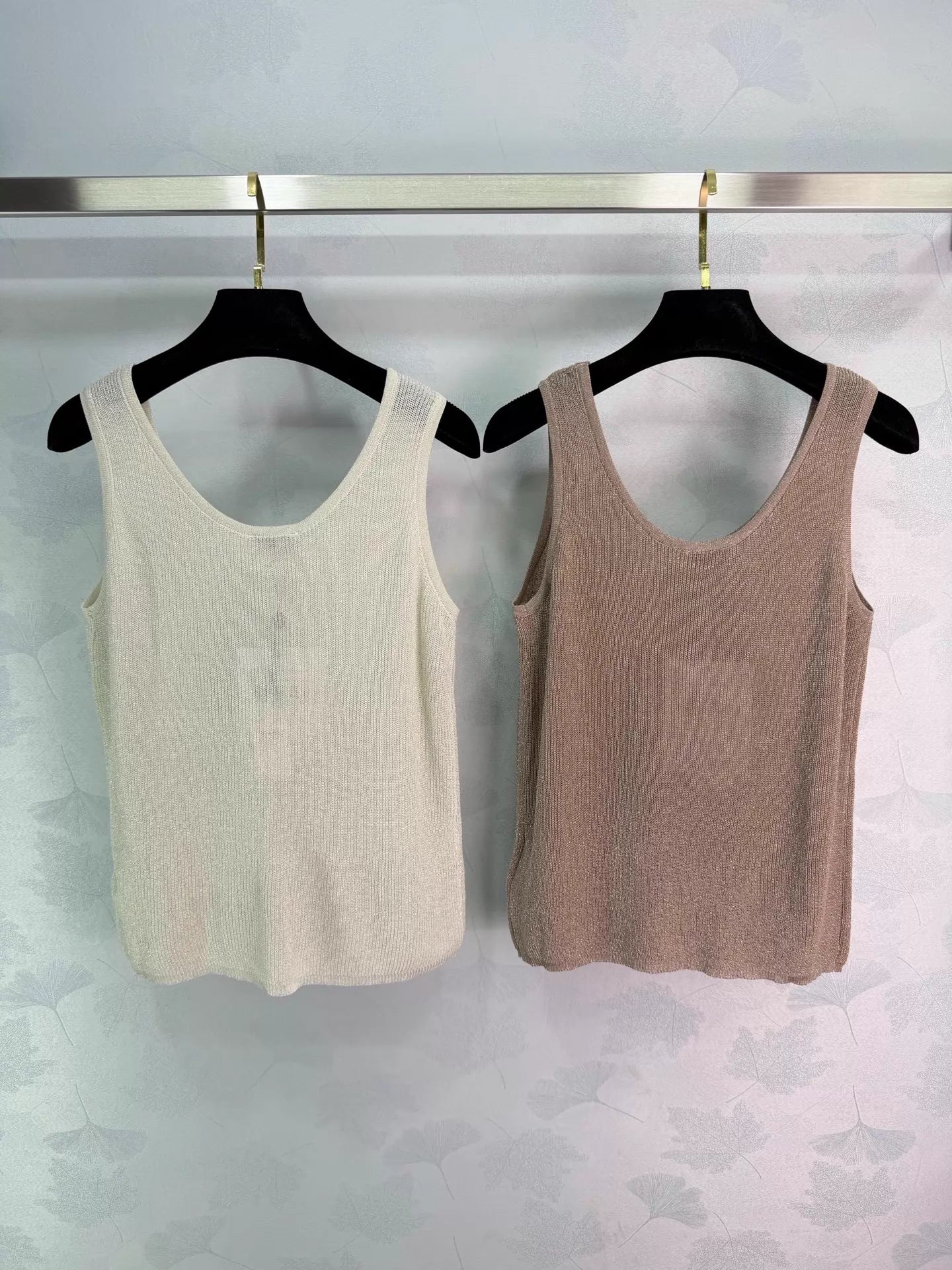 26ss Openwork Knit Vest