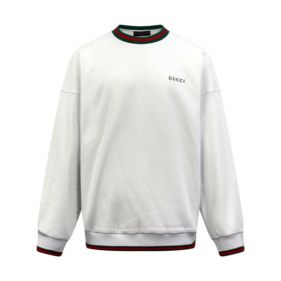 25fw Alphabet woven sweatshirt