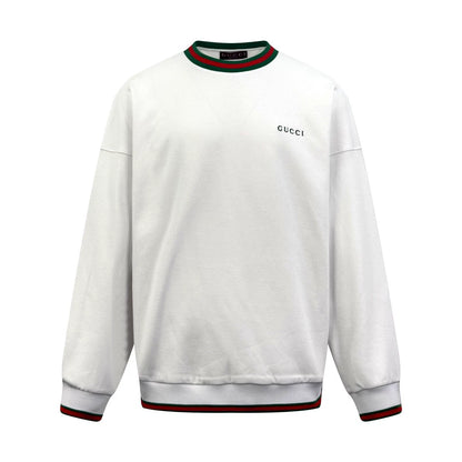 25fw Alphabet woven sweatshirt