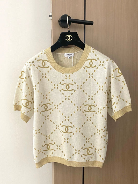 Logo Knit T-shirt