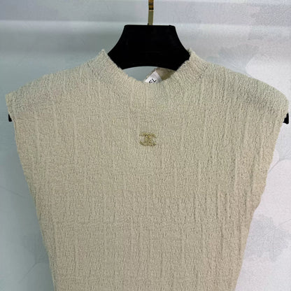 26ss Knitted Sleeveless Vest
