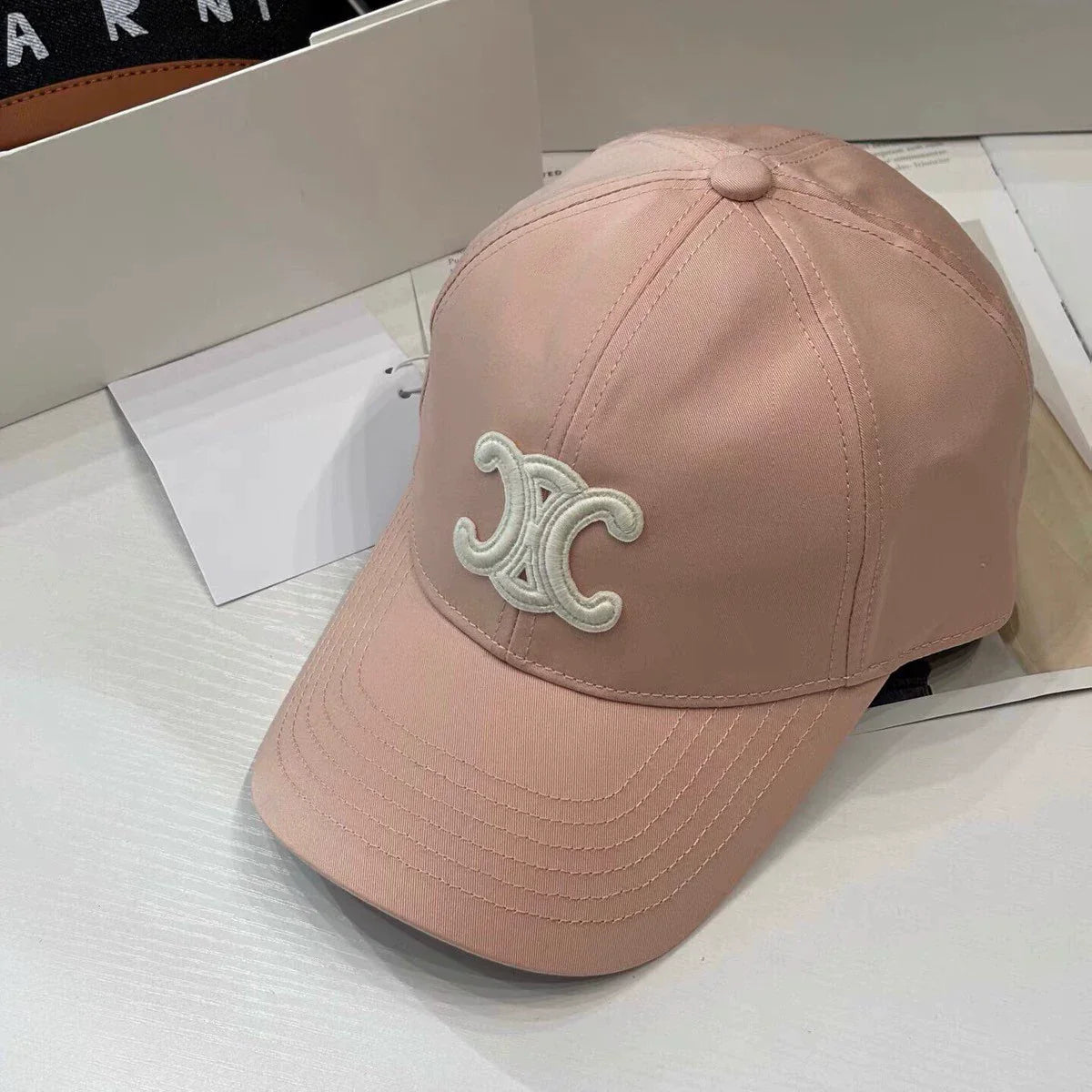 25 Embroidery Baseball cap Silver buckle series