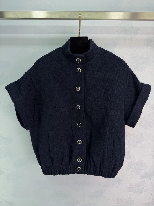 Short-sleeved cardigan