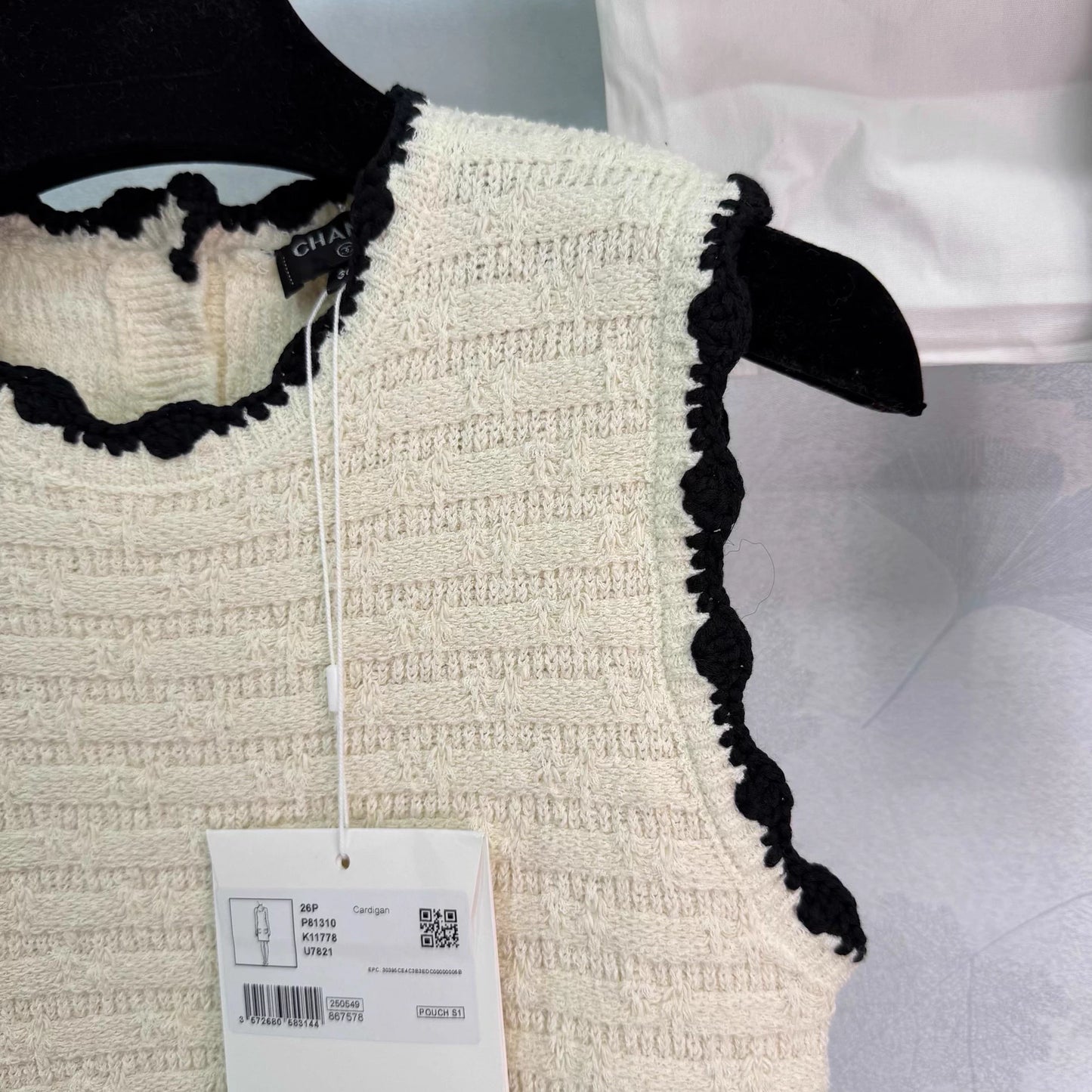 Knitted sleeveless dress