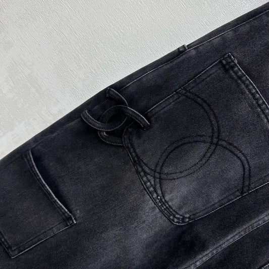 Chanel/26 New Straight-Leg Denim Jeans