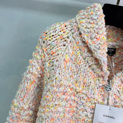 Chunky knit crochet sweater