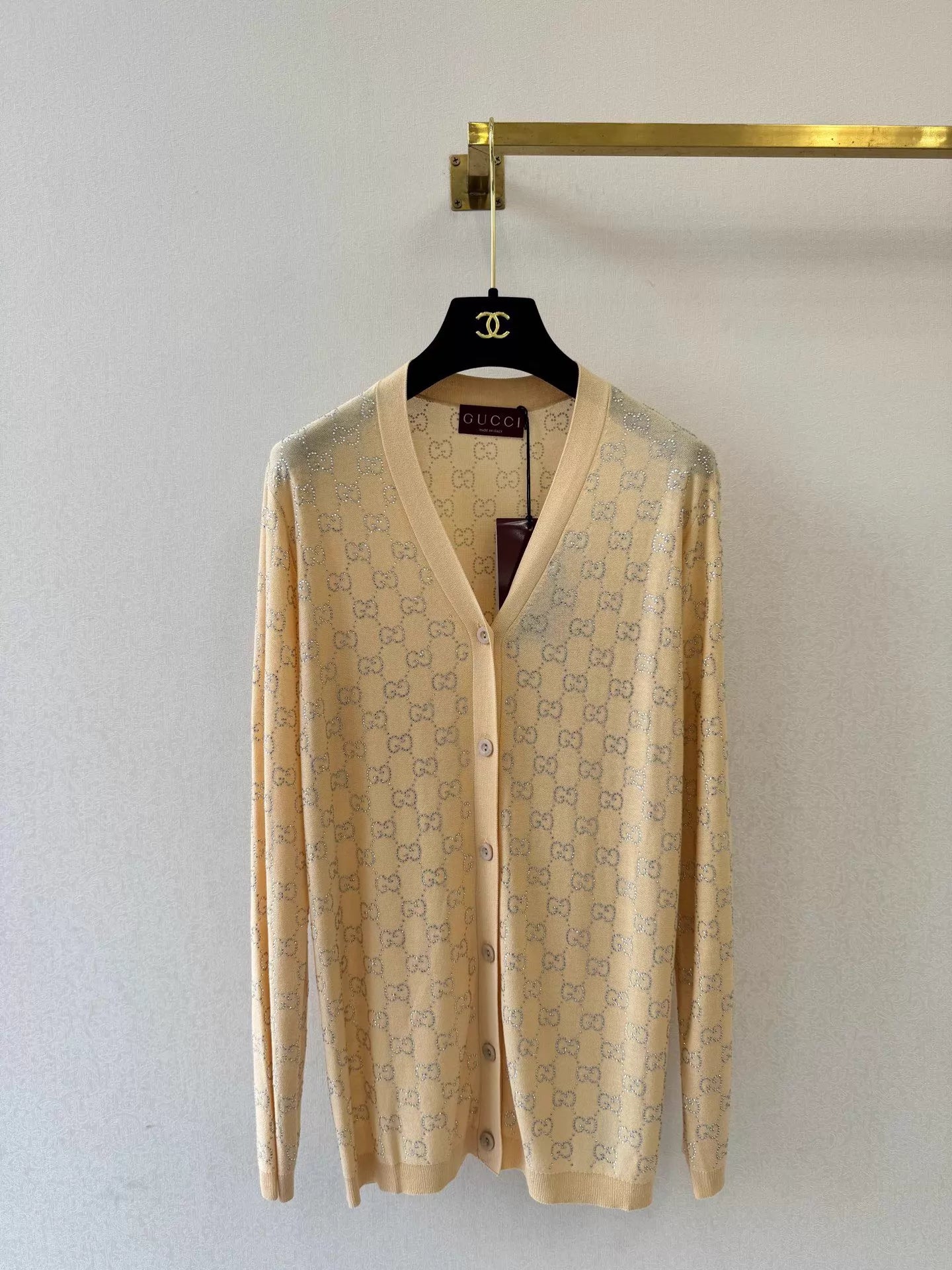 26ss Jacquard Knit Cardigan