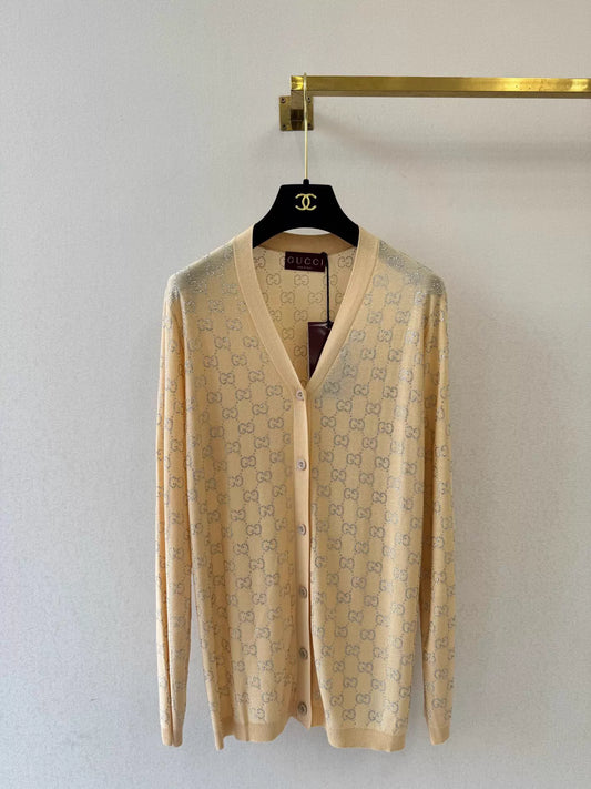 26ss Jacquard Knit Cardigan