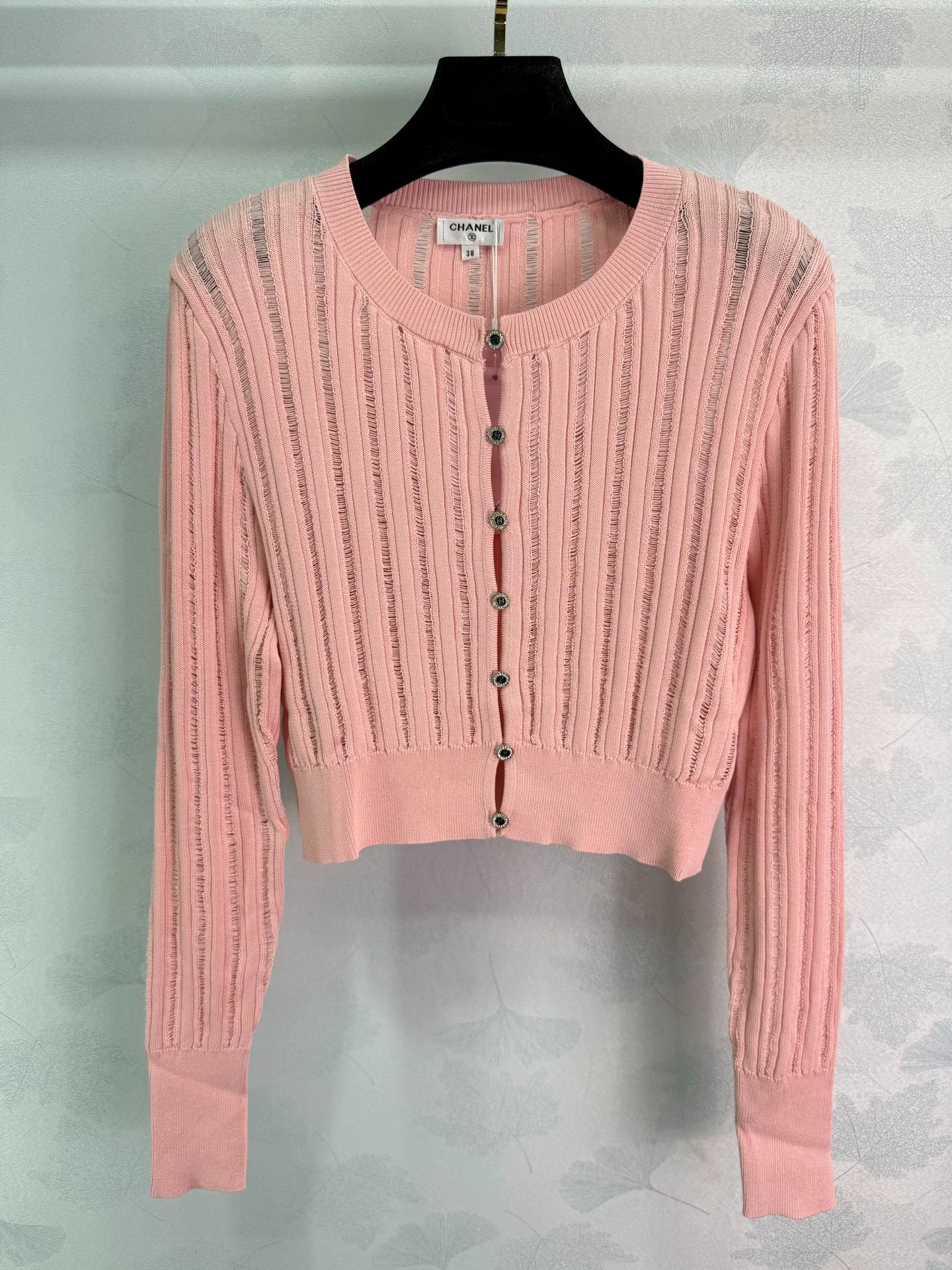 26ss Ribbed Knit Cardigan