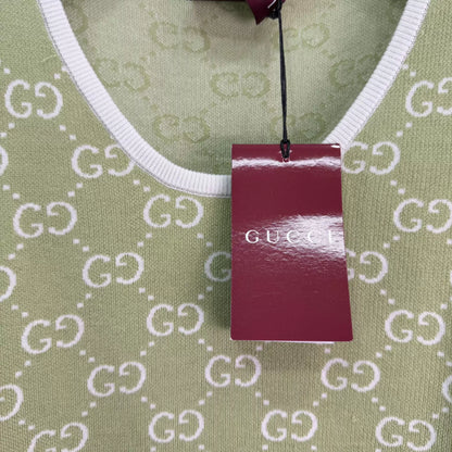 26ss Jacquard Knit Vest