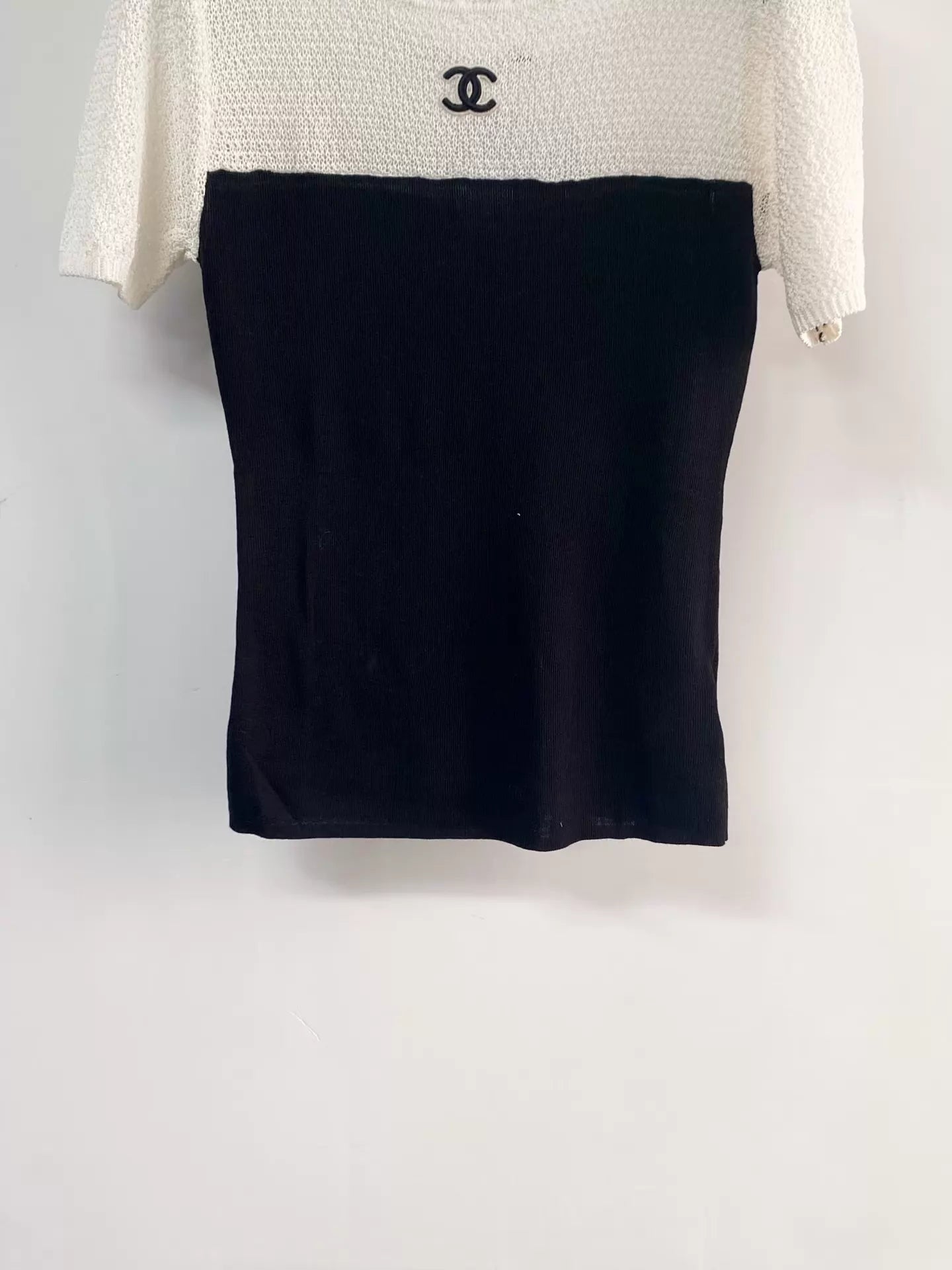 26ss Logo cutout T-shirt