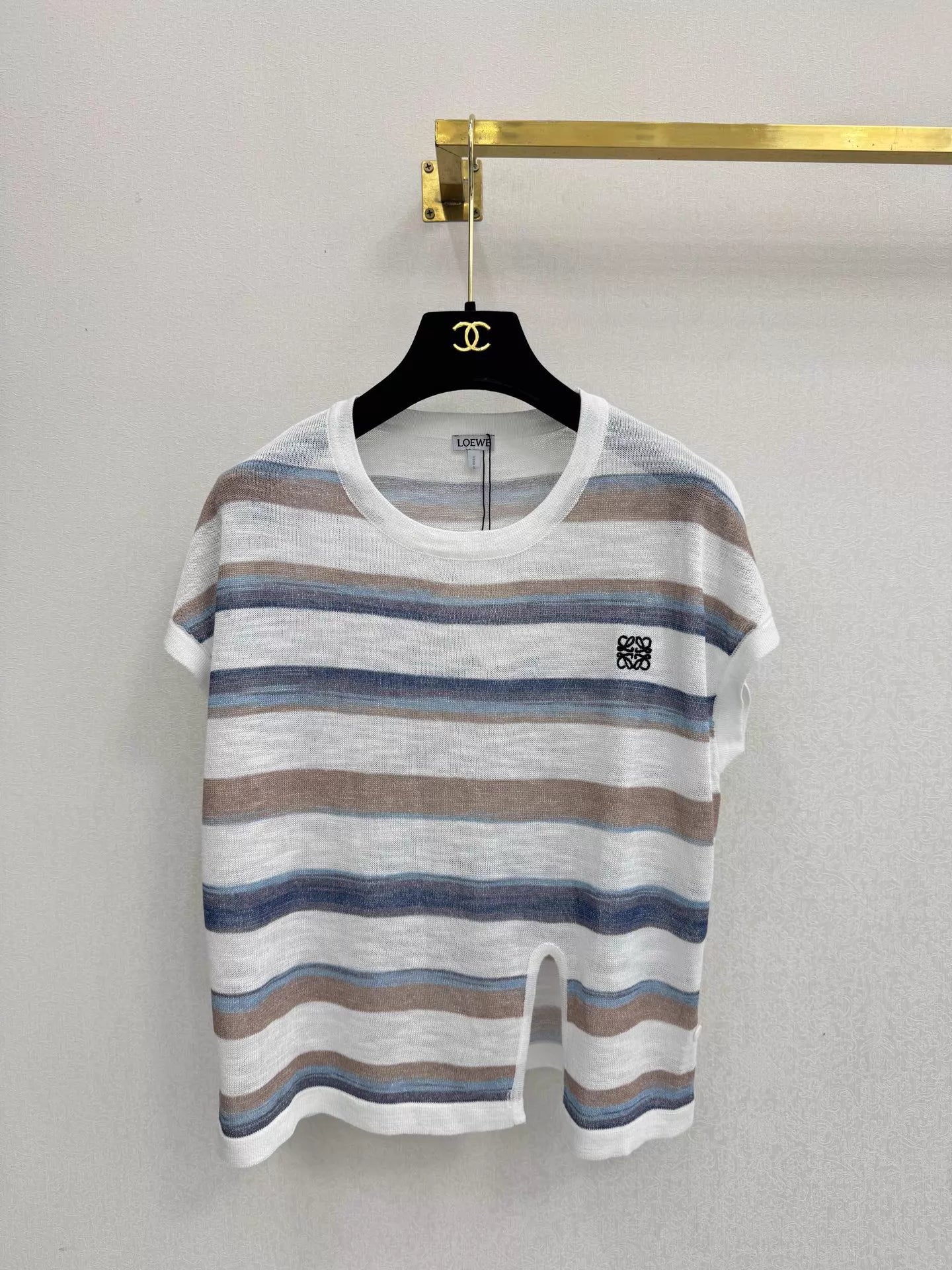 26ss Striped Knit T-shirt